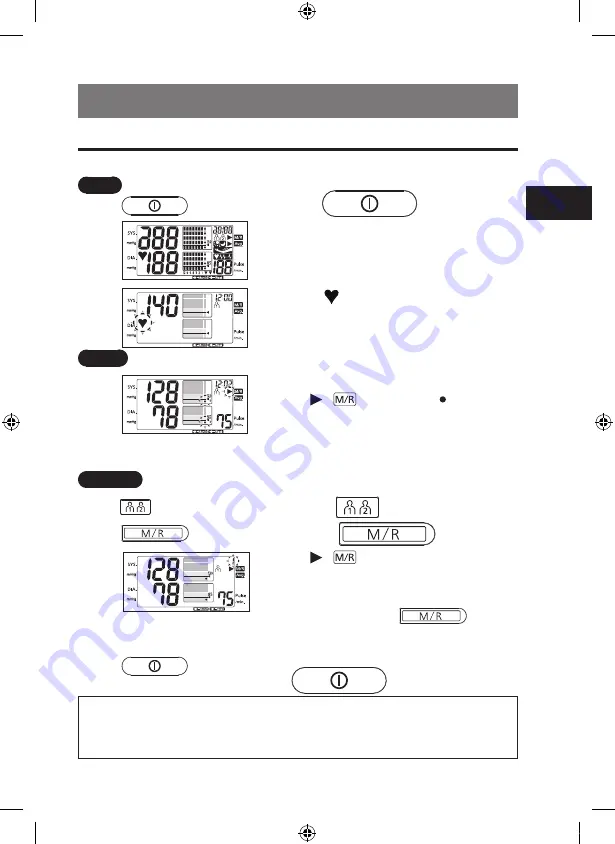 Panasonic DIAGNOSTEC EW-BU55 Operating Instructions Manual Download Page 11