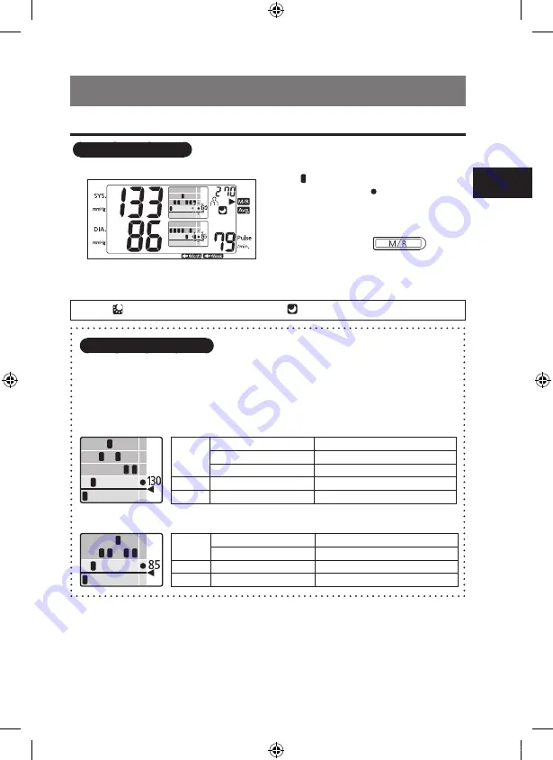 Panasonic DIAGNOSTEC EW-BU55 Operating Instructions Manual Download Page 17