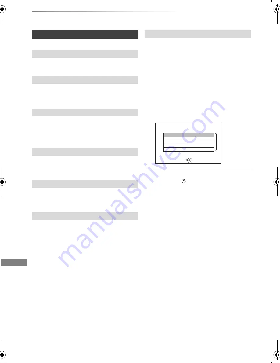 Panasonic Diga DMR-BWT720 Operating Instructions Manual Download Page 62