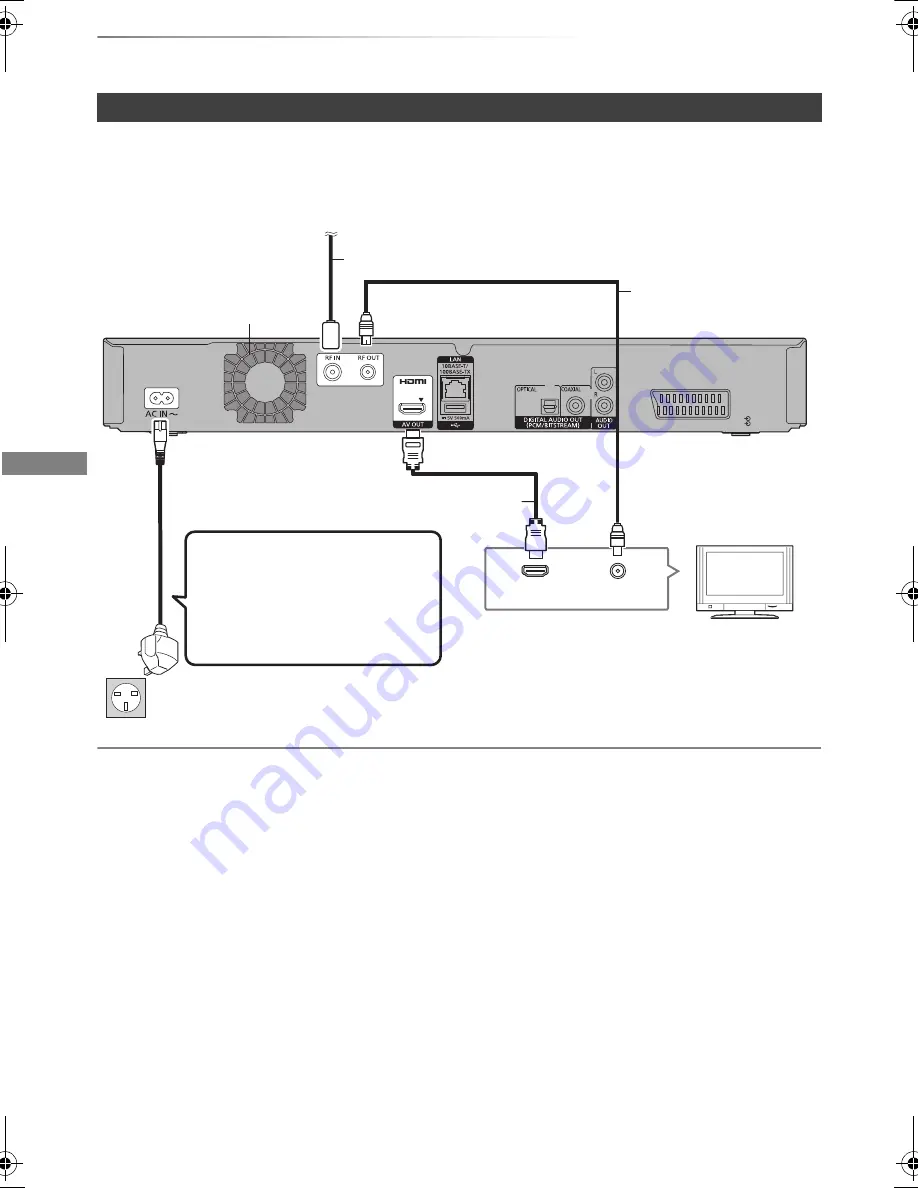 Panasonic Diga DMR-BWT735 Operating Instructions Manual Download Page 14