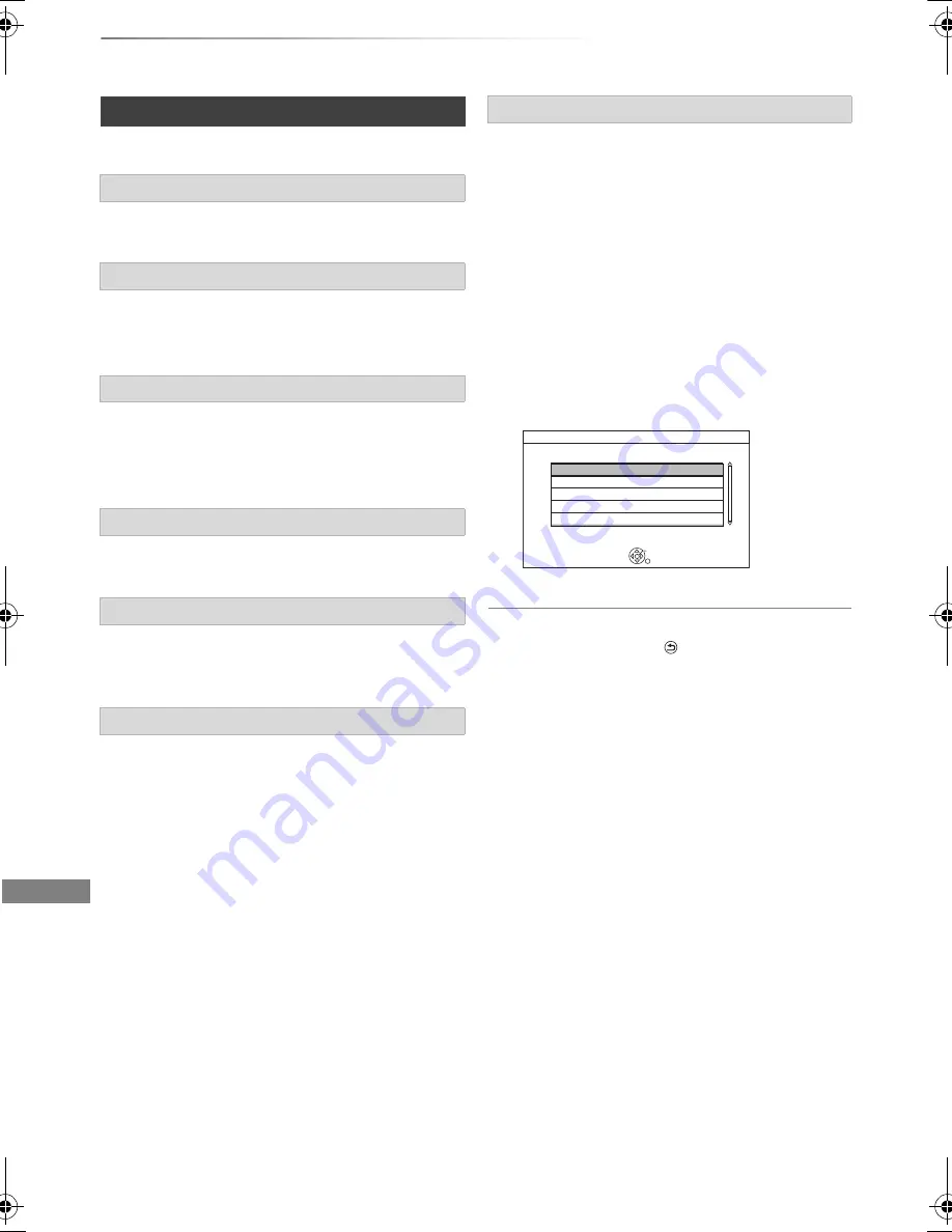 Panasonic Diga DMR-BWT735 Operating Instructions Manual Download Page 64