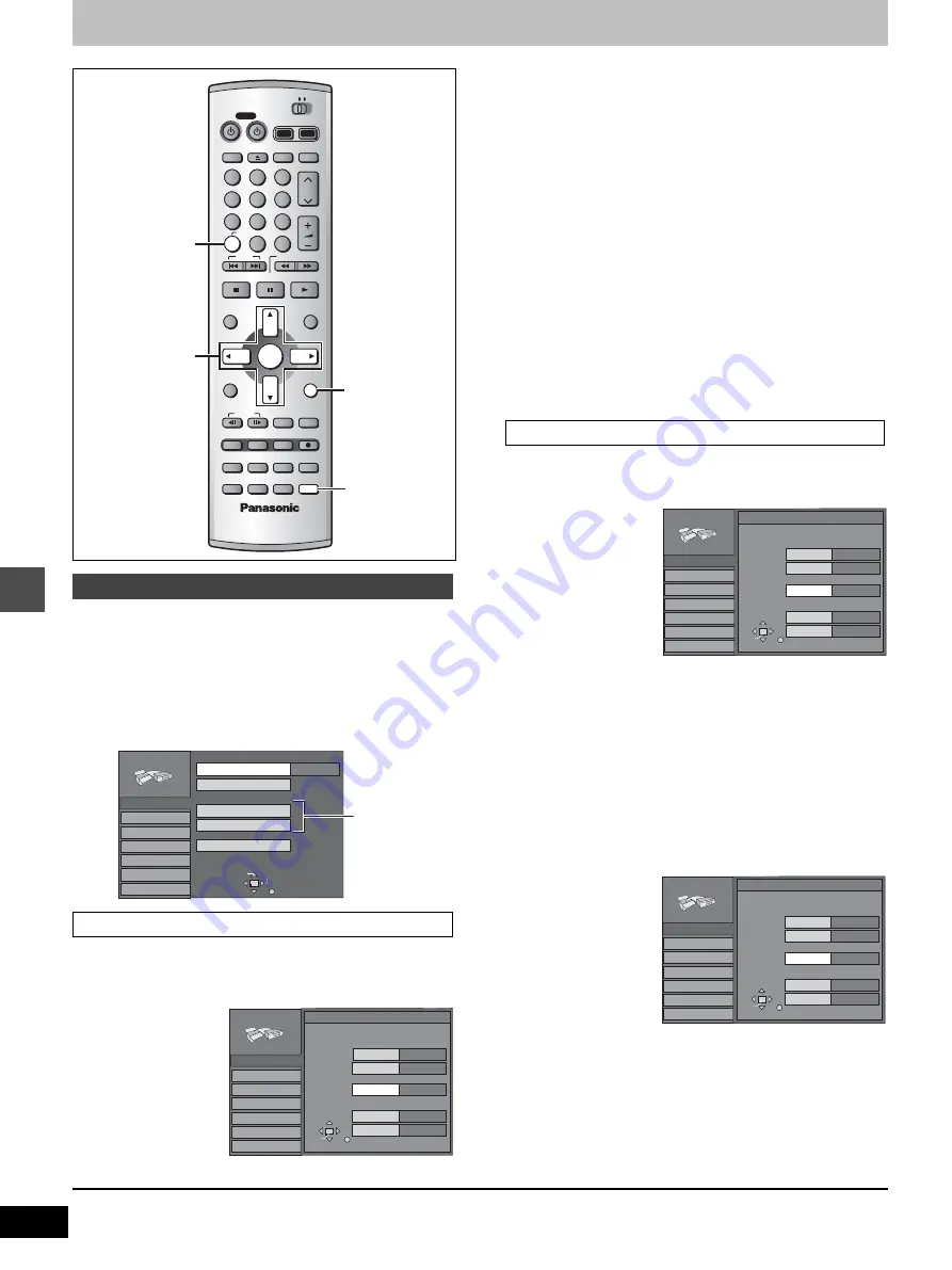 Panasonic Diga DMR-E100 Operating Instructions Manual Download Page 56