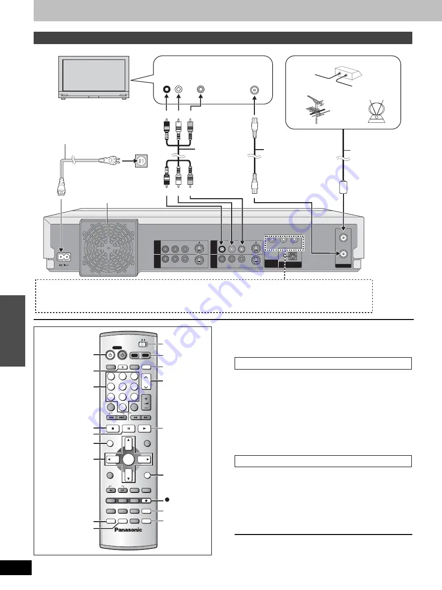 Panasonic Diga DMR-E100 Скачать руководство пользователя страница 70