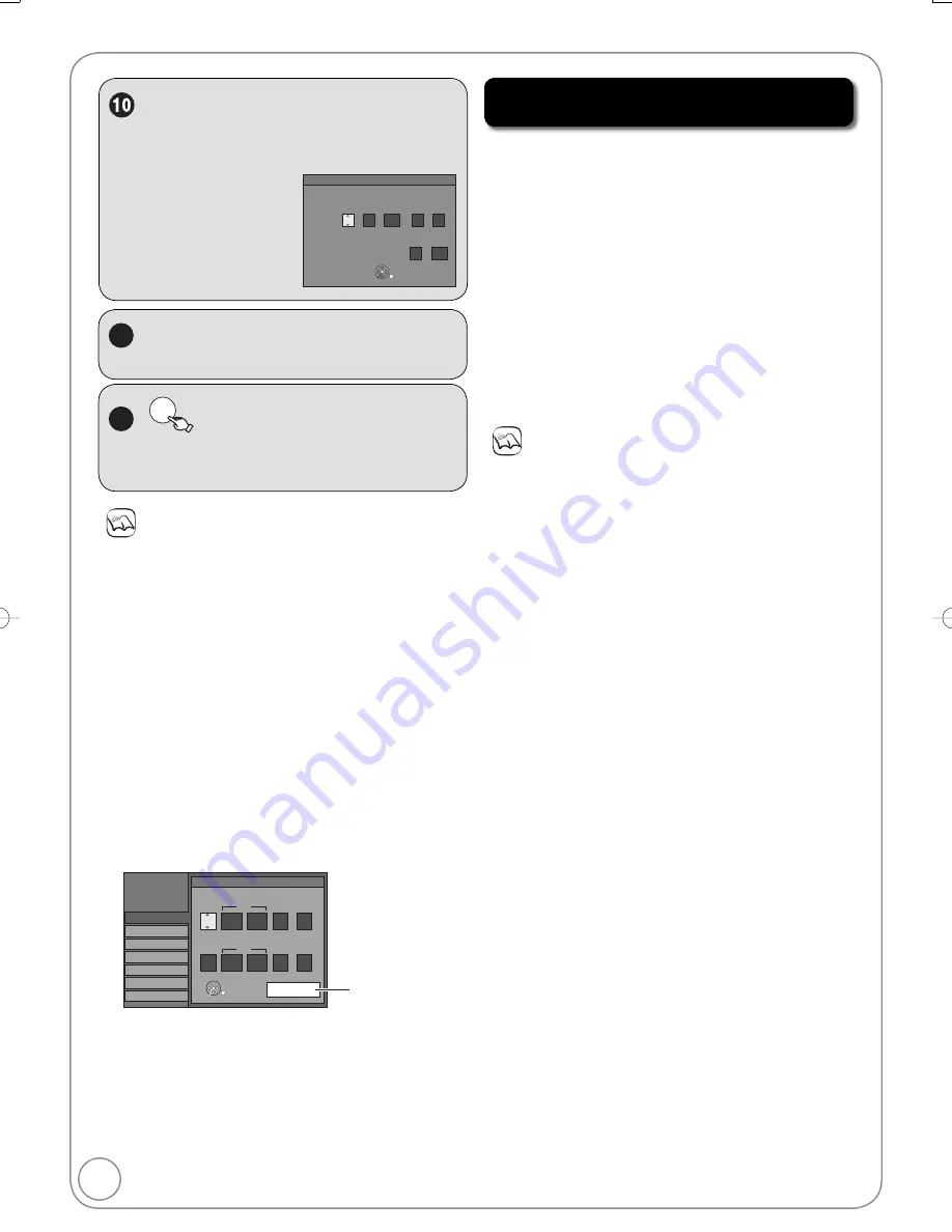 Panasonic Diga DMR-EA38 Operating Instructions Manual Download Page 12