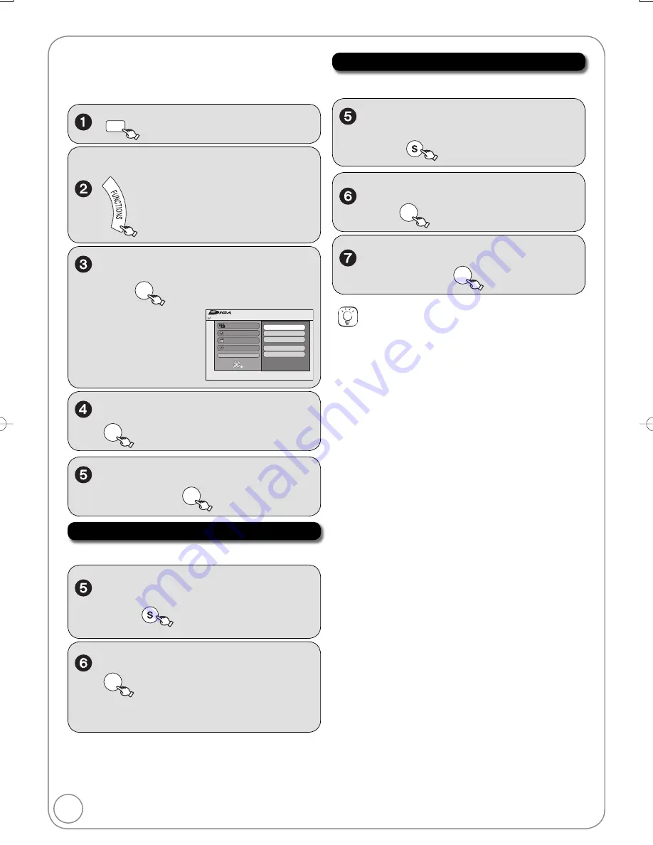 Panasonic Diga DMR-EA38 Operating Instructions Manual Download Page 30