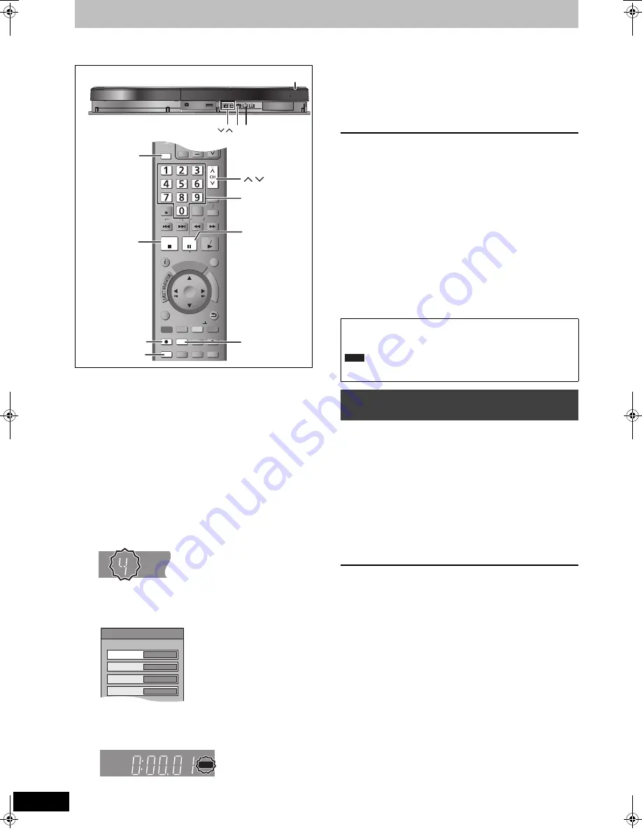 Panasonic Diga DMR-EH545 Скачать руководство пользователя страница 20