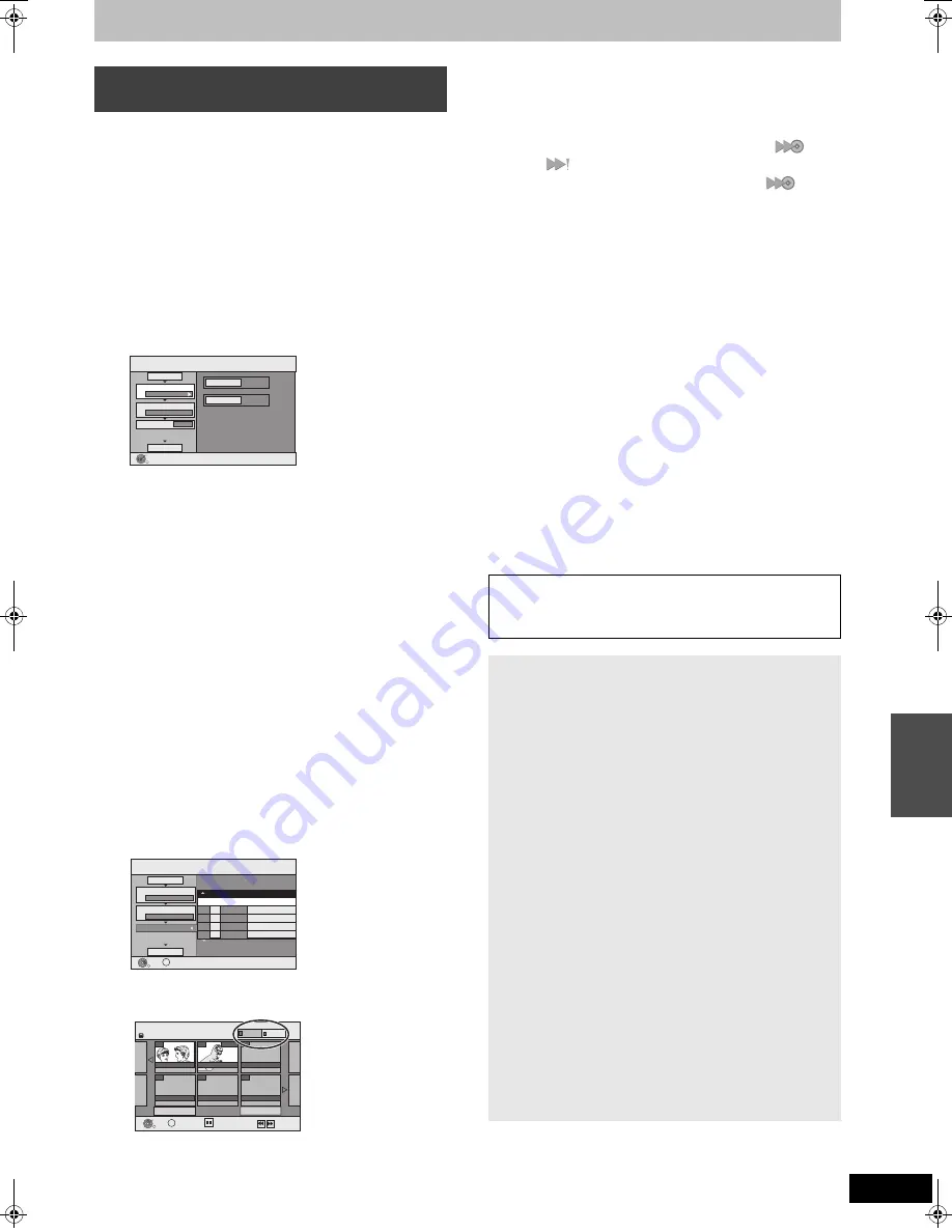 Panasonic Diga DMR-EH58 Operating Instructions Manual Download Page 45