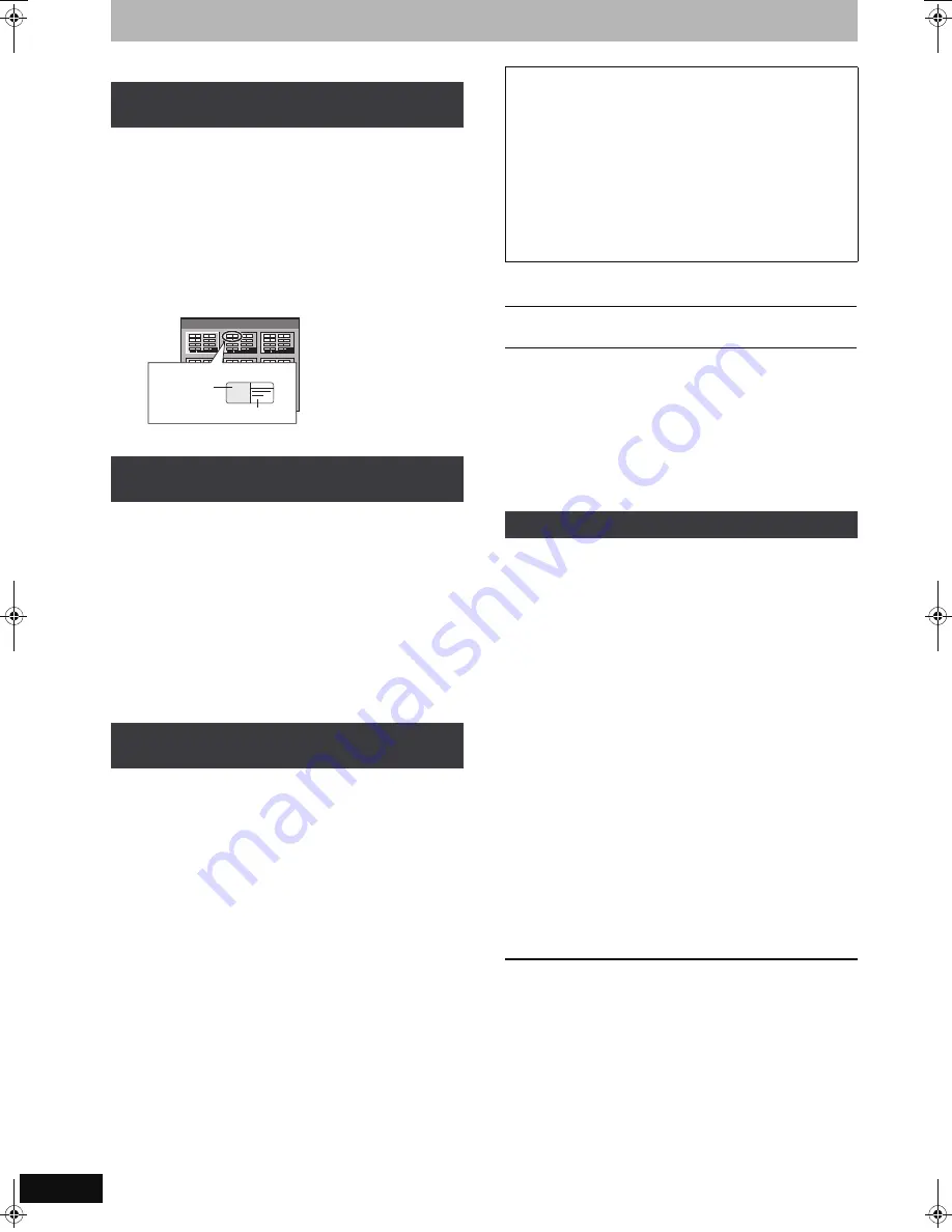 Panasonic Diga DMR-EH585 Operating Instructions Manual Download Page 60