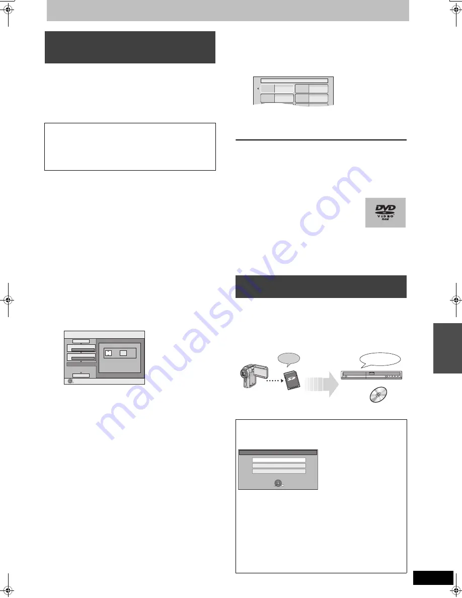 Panasonic Diga DMR-EH65 Operating Instructions Manual Download Page 55