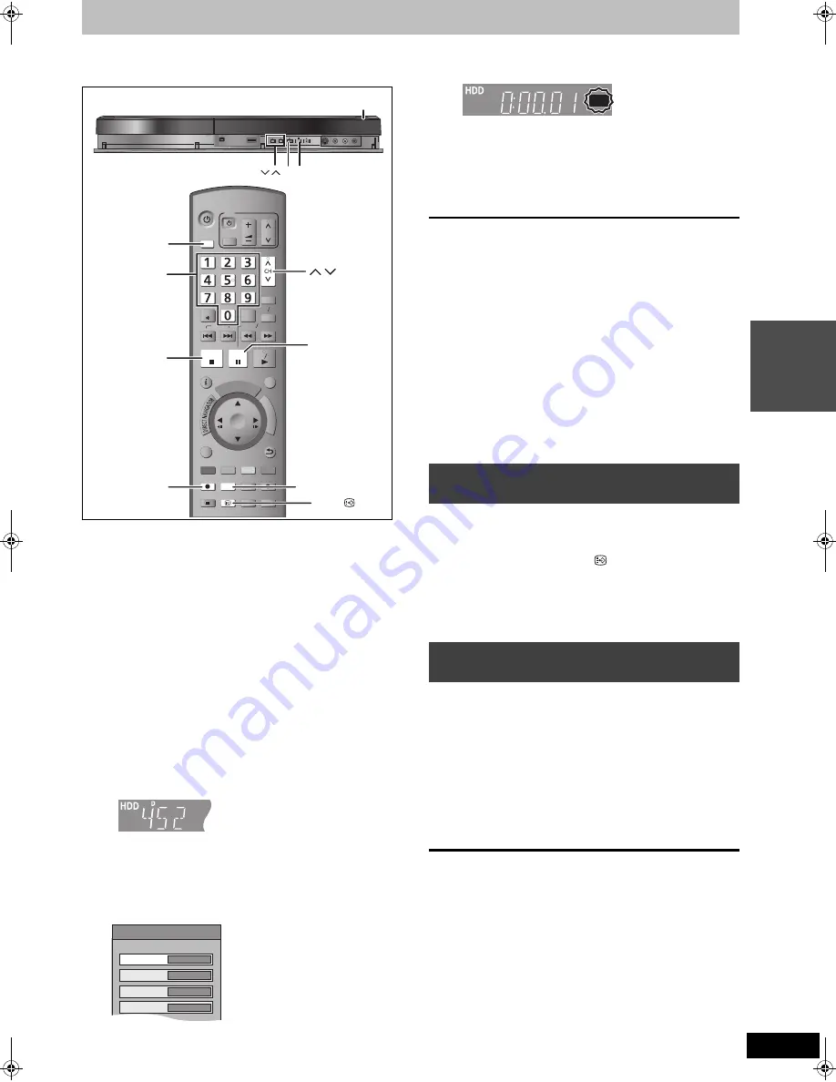 Panasonic Diga DMR-EX72S Operating Instructions Manual Download Page 19