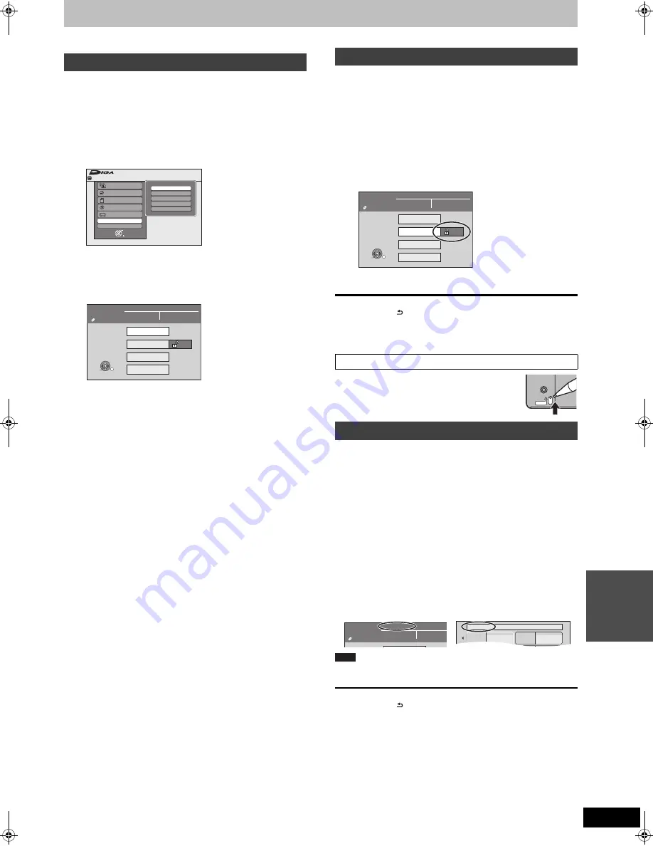 Panasonic Diga DMR-EX72S Operating Instructions Manual Download Page 59