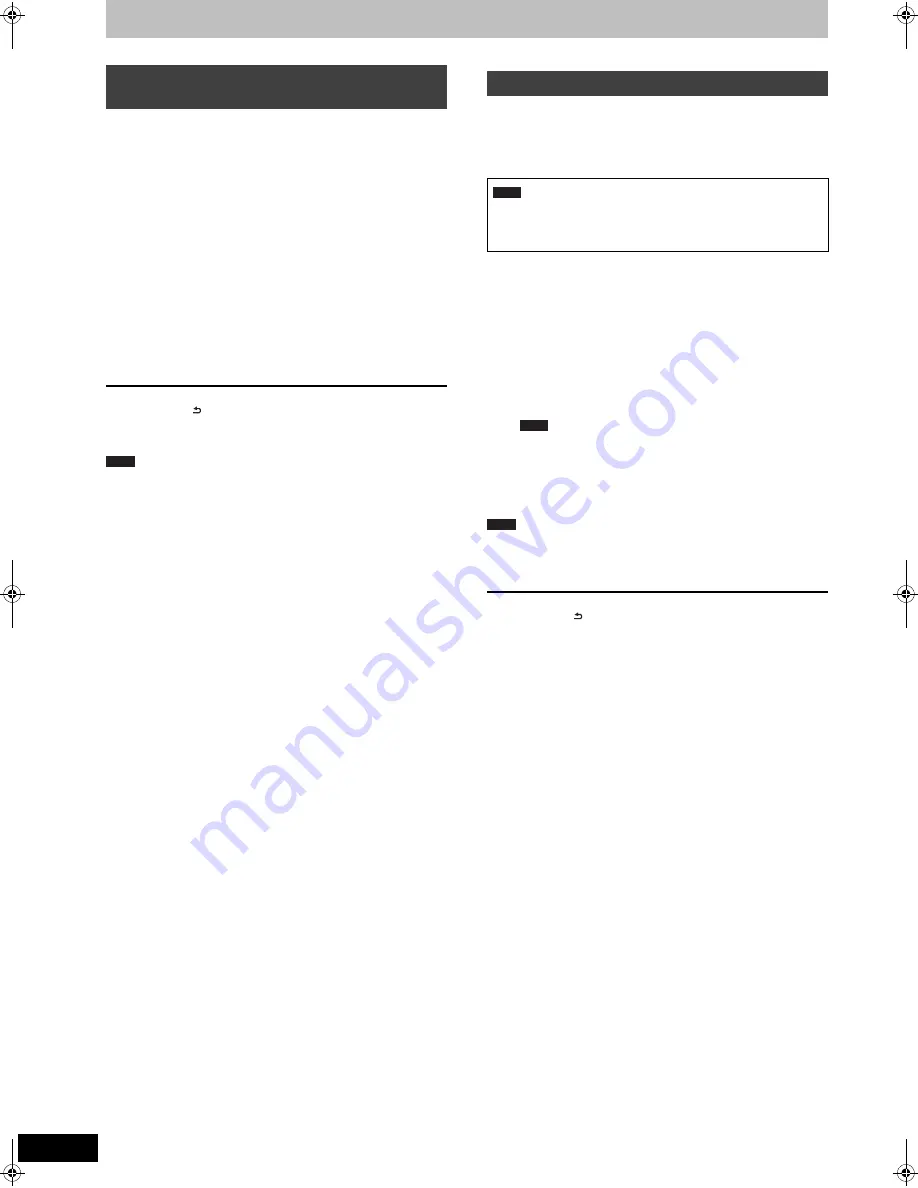 Panasonic Diga DMR-EX72S Operating Instructions Manual Download Page 60