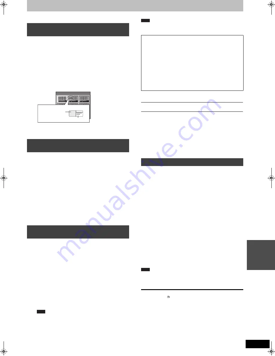 Panasonic Diga DMR-EX72S Operating Instructions Manual Download Page 61