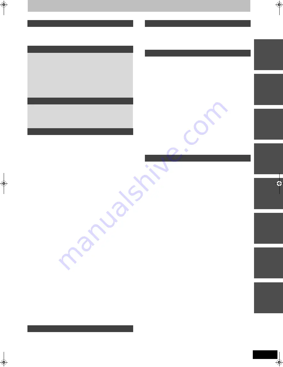 Panasonic Diga DMR-EX769 Operating Instructions Manual Download Page 3