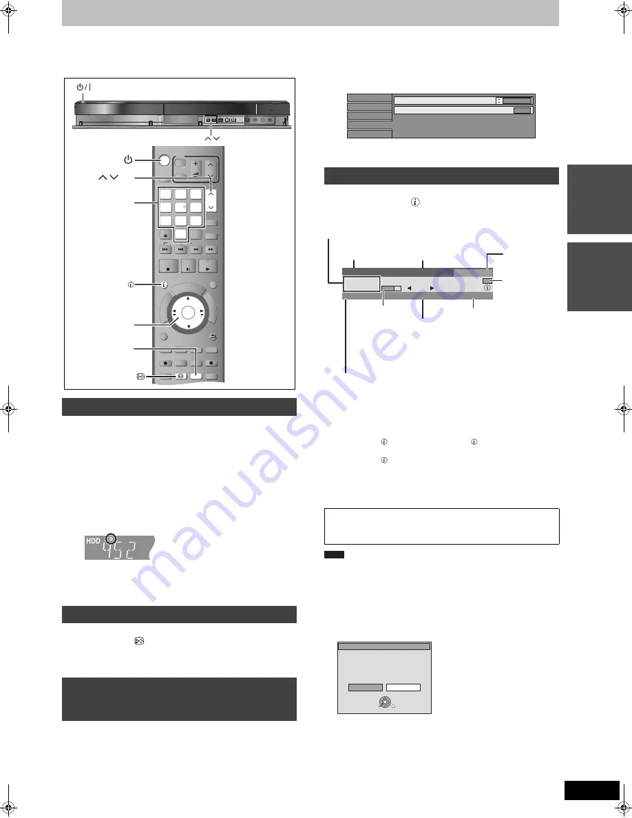 Panasonic Diga DMR-EX769 Operating Instructions Manual Download Page 15