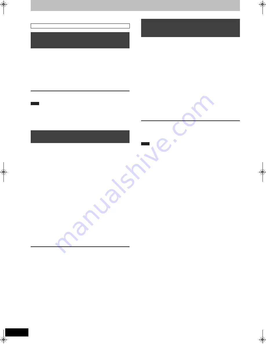 Panasonic Diga DMR-EX769 Operating Instructions Manual Download Page 22