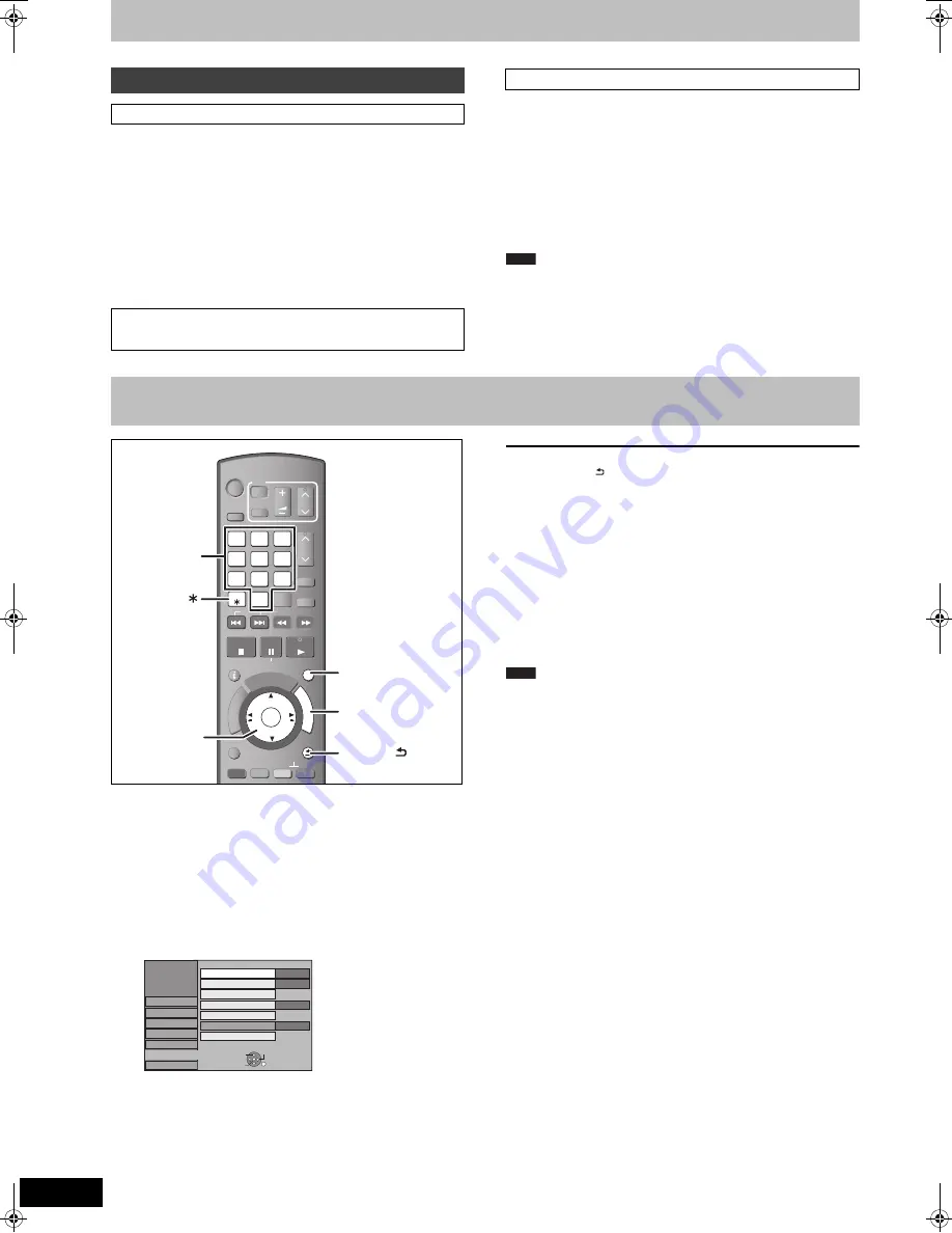 Panasonic Diga DMR-EX93C Скачать руководство пользователя страница 12