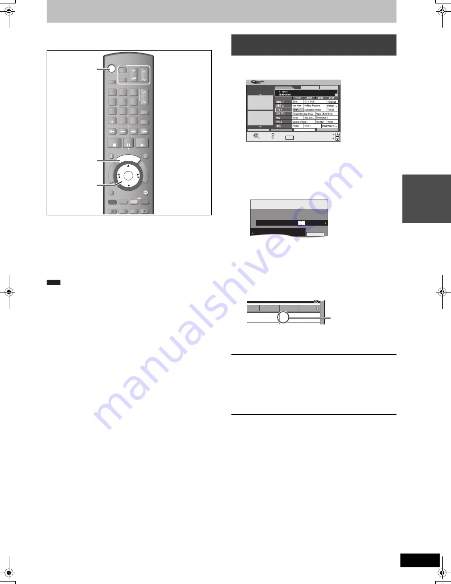 Panasonic Diga DMR-EX99V Operating Instructions Manual Download Page 23