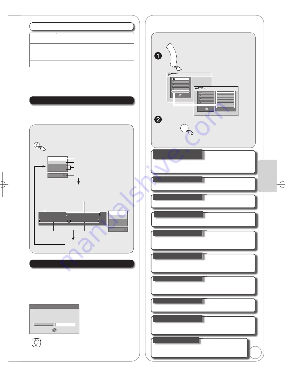 Panasonic Diga DMR-EZ48VEB Operating Instructions Manual Download Page 45