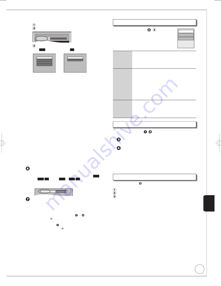 Panasonic DIGA DMR-XS350EB Operating Instructions Manual Download Page 73