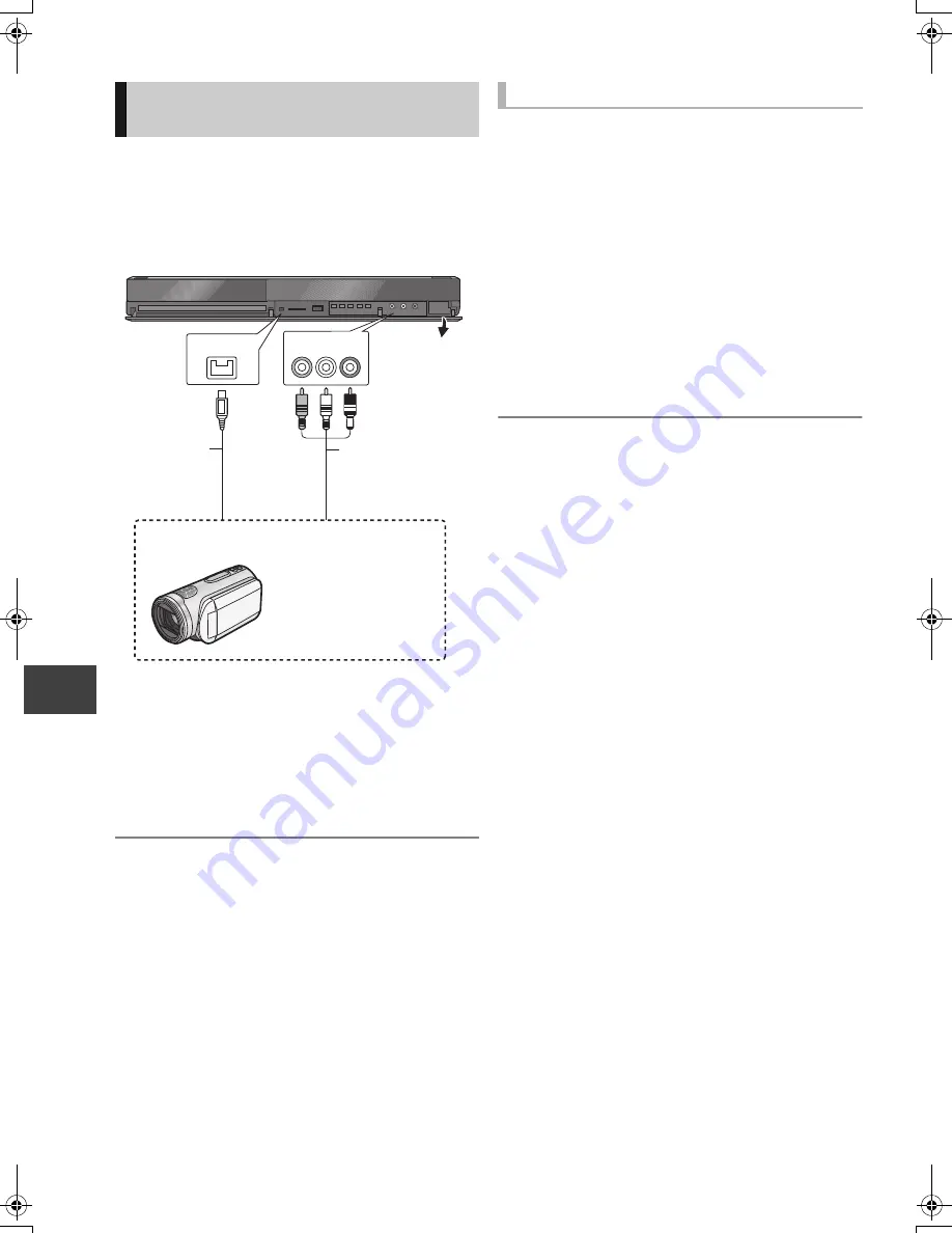 Panasonic Diga DMR-XS380 Operating Instructions Manual Download Page 62