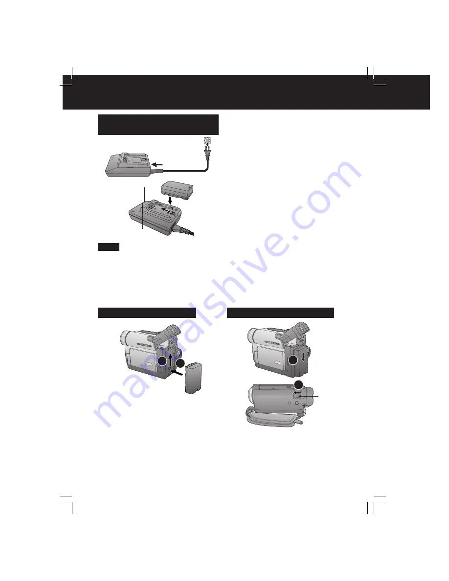 Panasonic Digital Palmcorder MultiCam PV-DV203-K Operating Instructions Manual Download Page 16