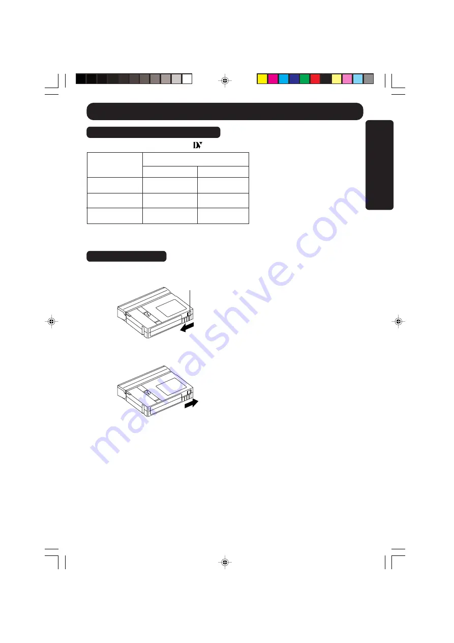 Panasonic Digital Palmcorder PalmSight PV-DV100-K Operating Instructions Manual Download Page 13