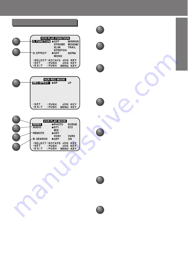 Panasonic Digital Palmcorder PV-DV101 Manual Download Page 189