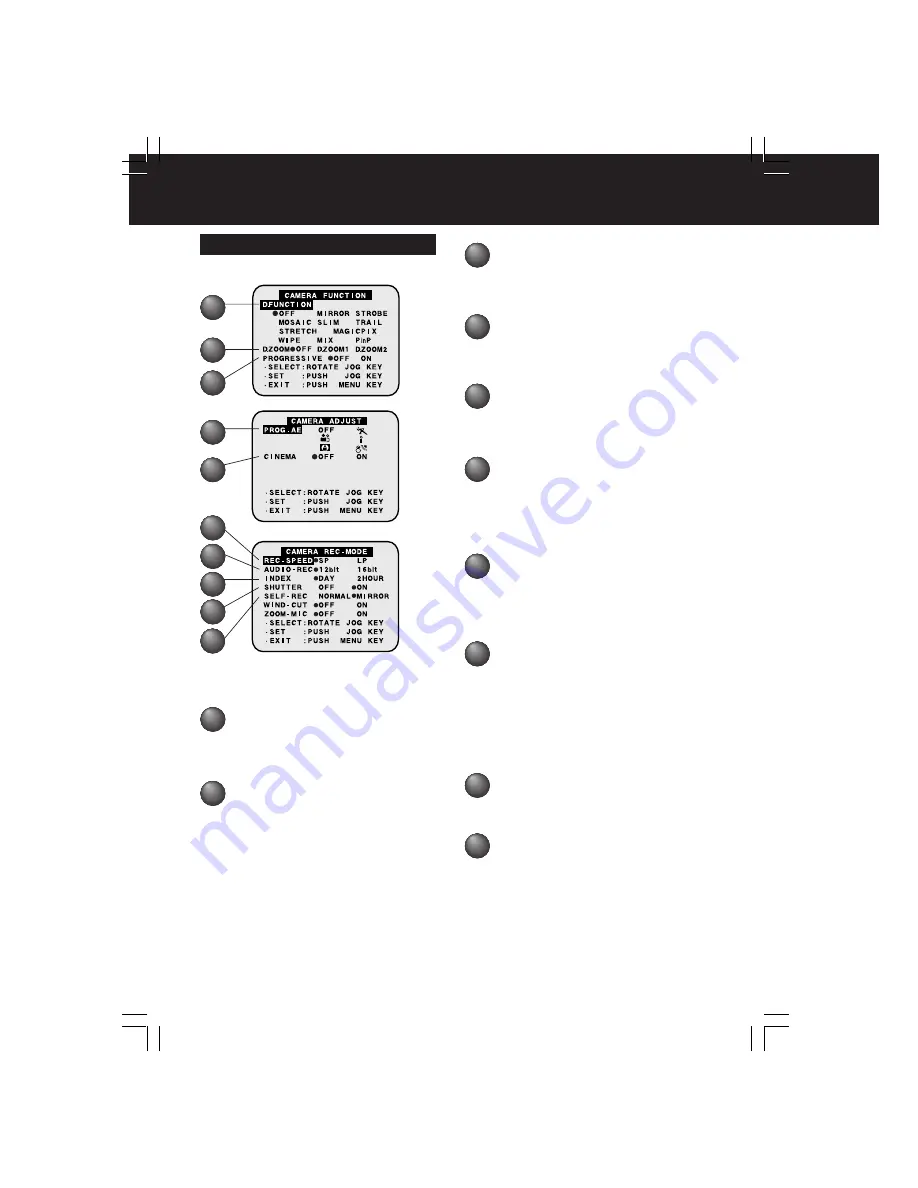 Panasonic Digital Palmcorder PV-DV102-K Operating Instructions Manual Download Page 56