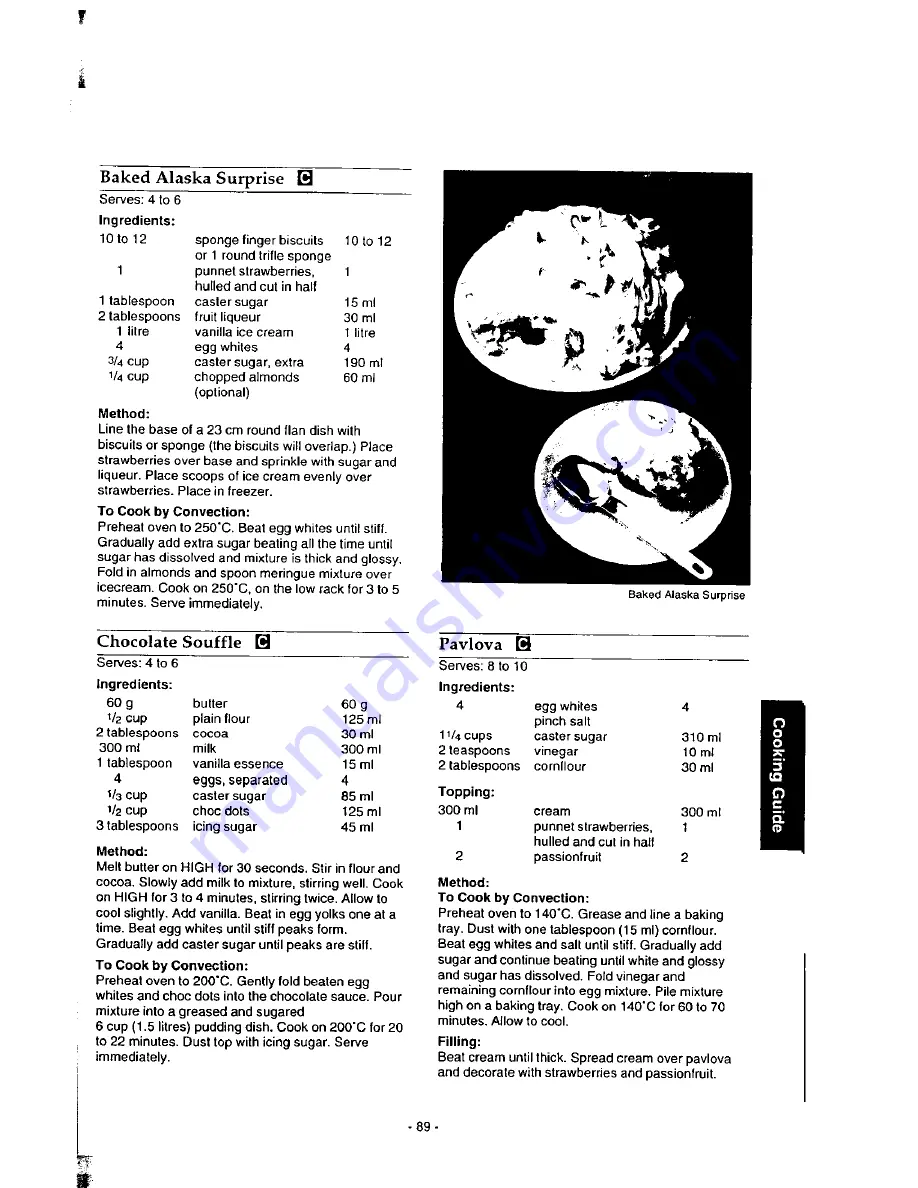 Panasonic Dimension 4 NN-9853 Operation Manual Download Page 93