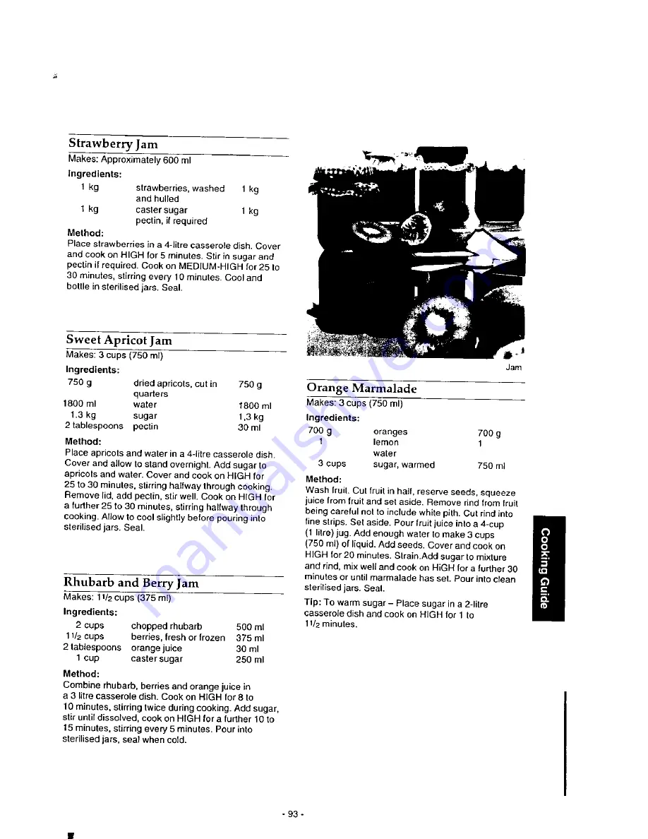 Panasonic Dimension 4 NN-9853 Operation Manual Download Page 97