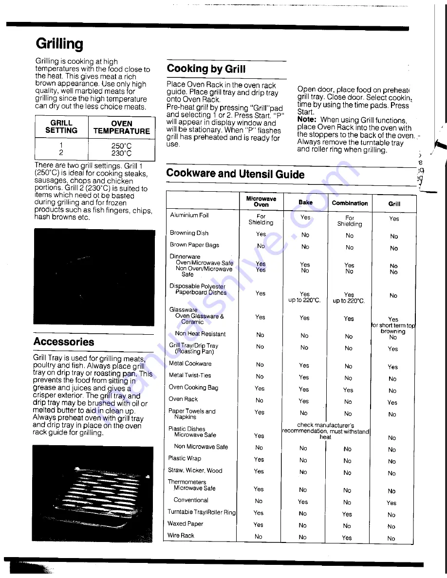 Panasonic DIMENTION 4 NN-8550 Cookbook Download Page 26