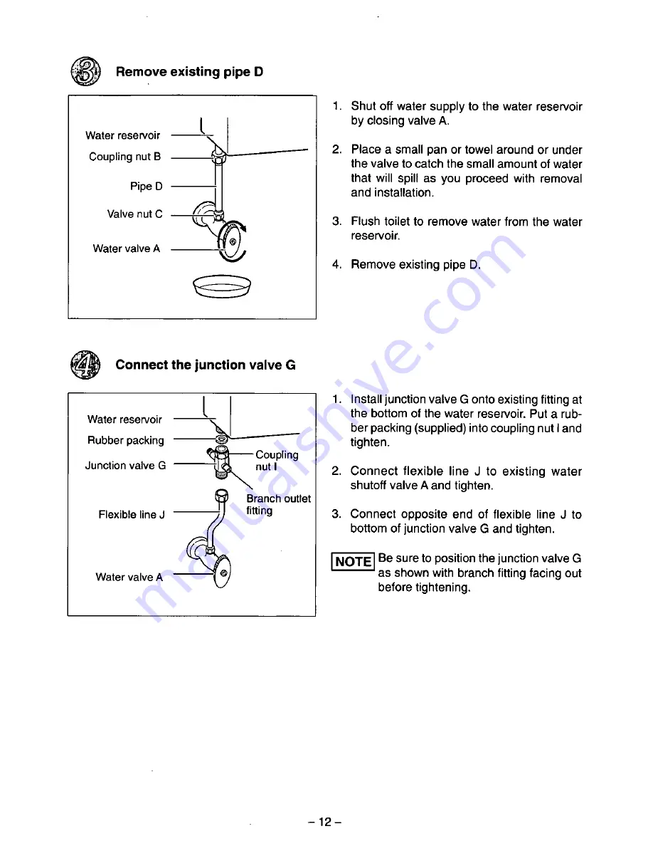 Panasonic DL-S10AE Operating And Installation Instructions Download Page 12