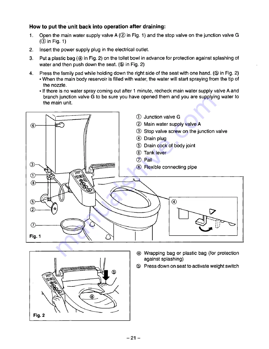 Panasonic DL-S10AE Operating And Installation Instructions Download Page 21