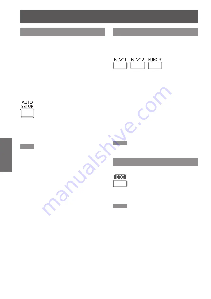 Panasonic DLP PT-DW530E Operating Instructions Manual Download Page 38