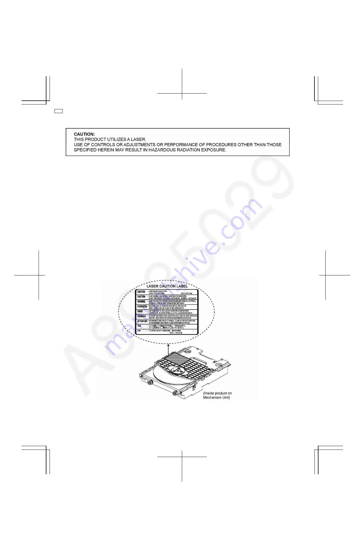 Panasonic DLS6 Service Manual Download Page 4