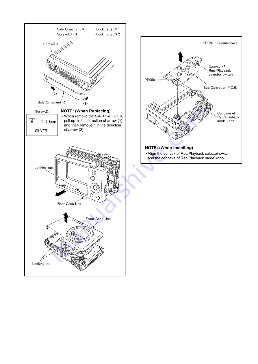 Panasonic DMC-FH5GA Service Manual Download Page 25