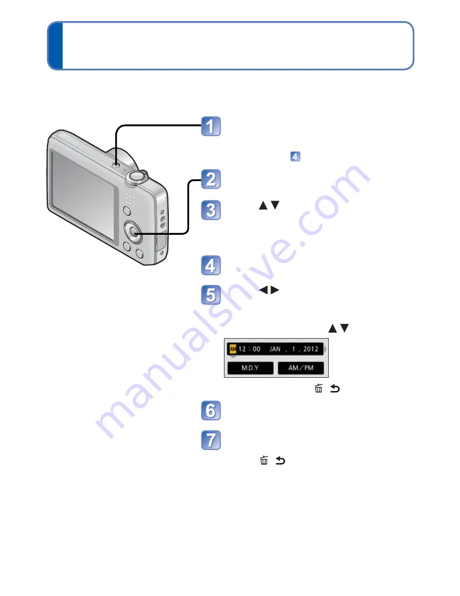 Panasonic DMC-FH6K Owner'S Manual Download Page 16