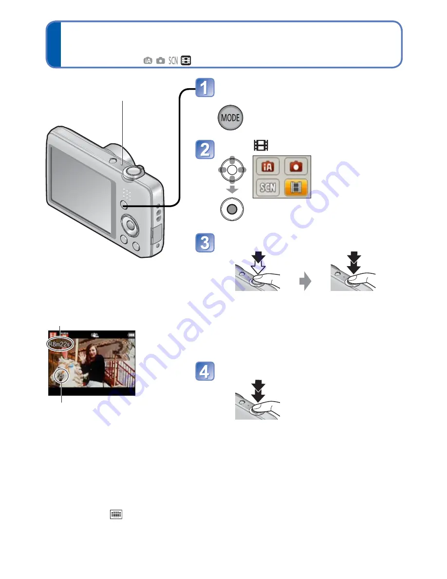 Panasonic DMC-FH6K Owner'S Manual Download Page 25