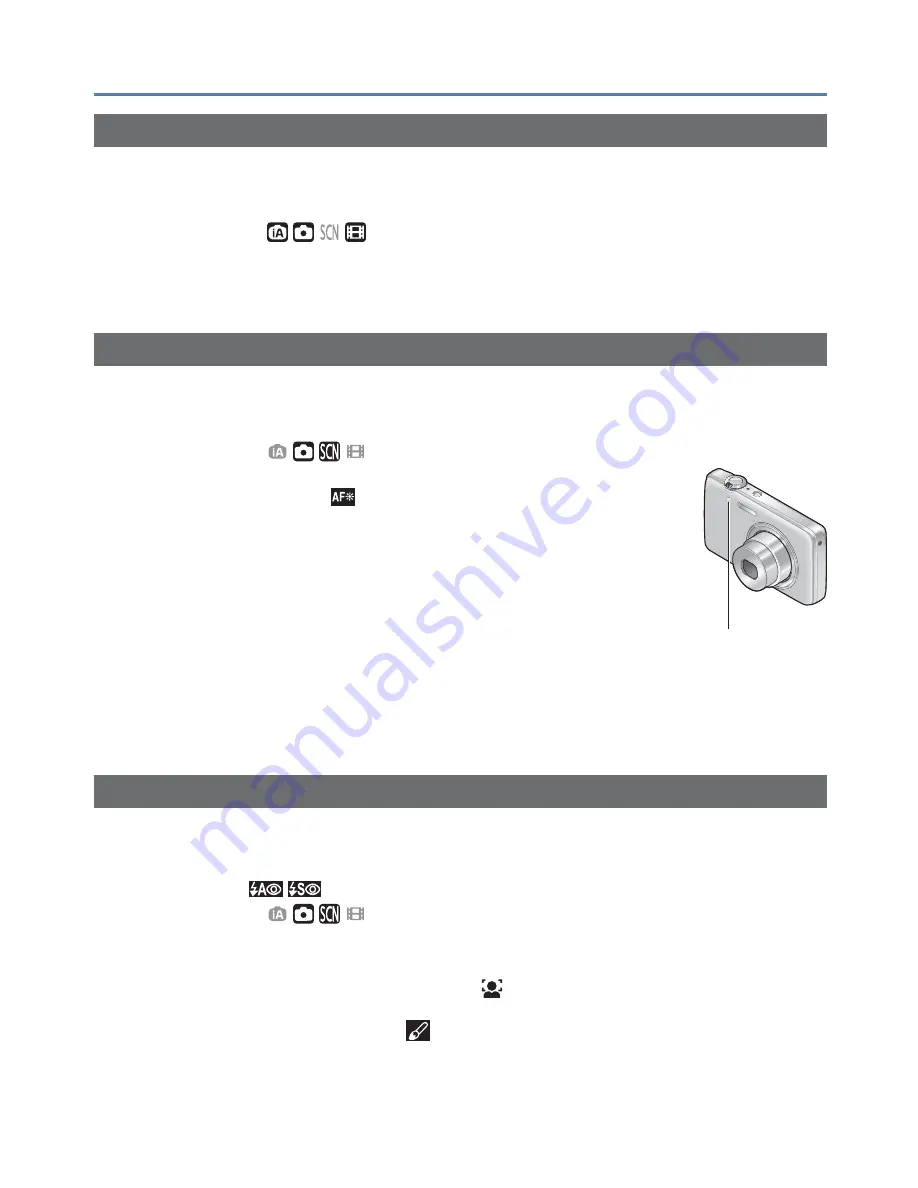 Panasonic DMC-FH6K Owner'S Manual Download Page 62