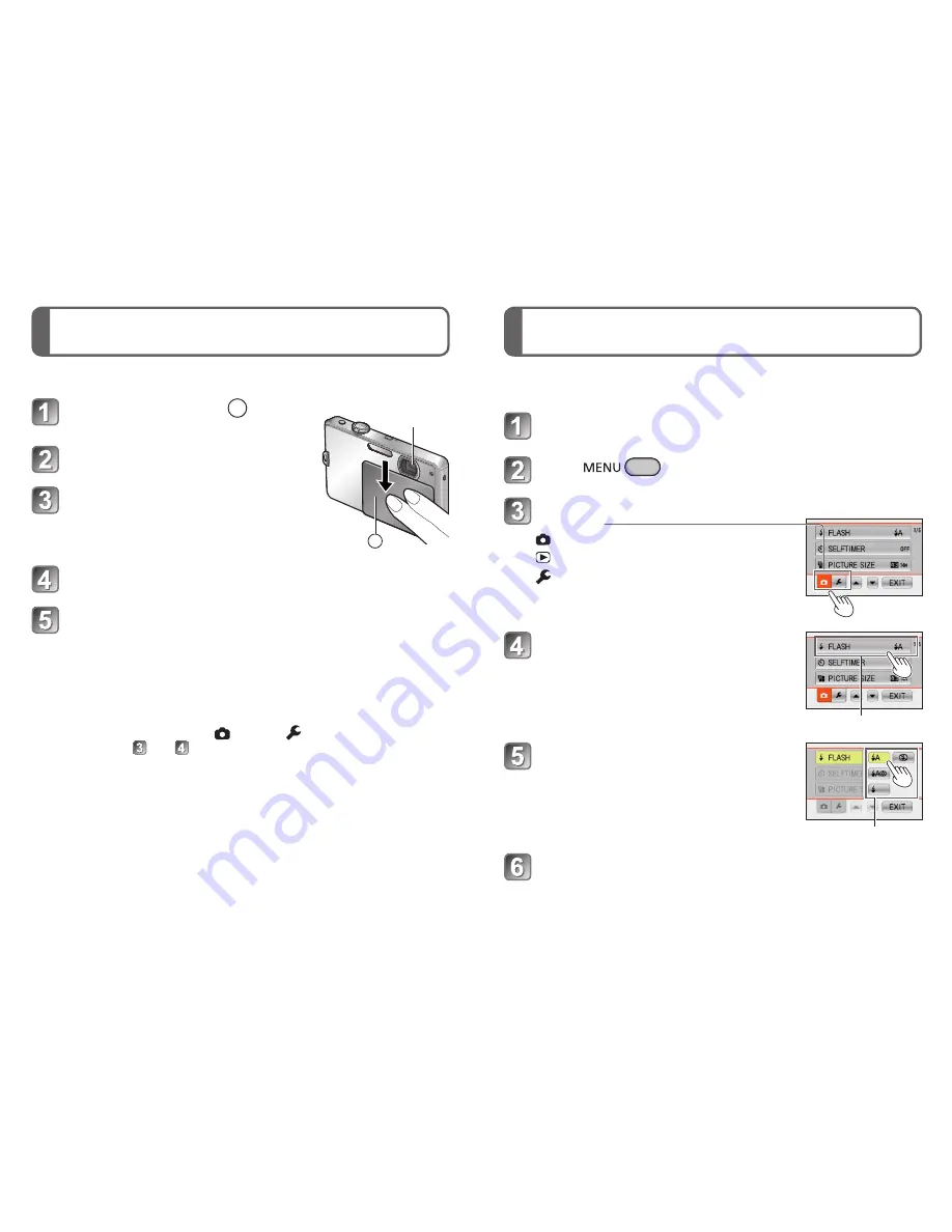 Panasonic DMC-FP3AB Basic Operating Instructions Manual Download Page 8