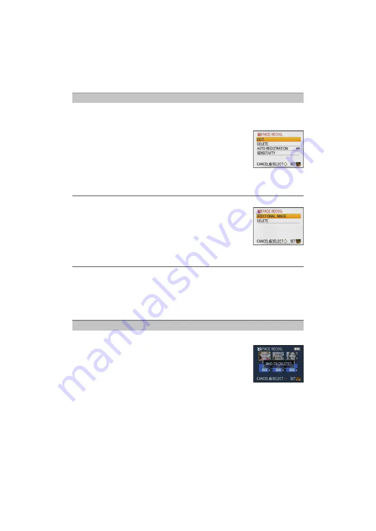 Panasonic DMC FP8K - Lumix Digital Camera Operating Instructions Manual Download Page 81