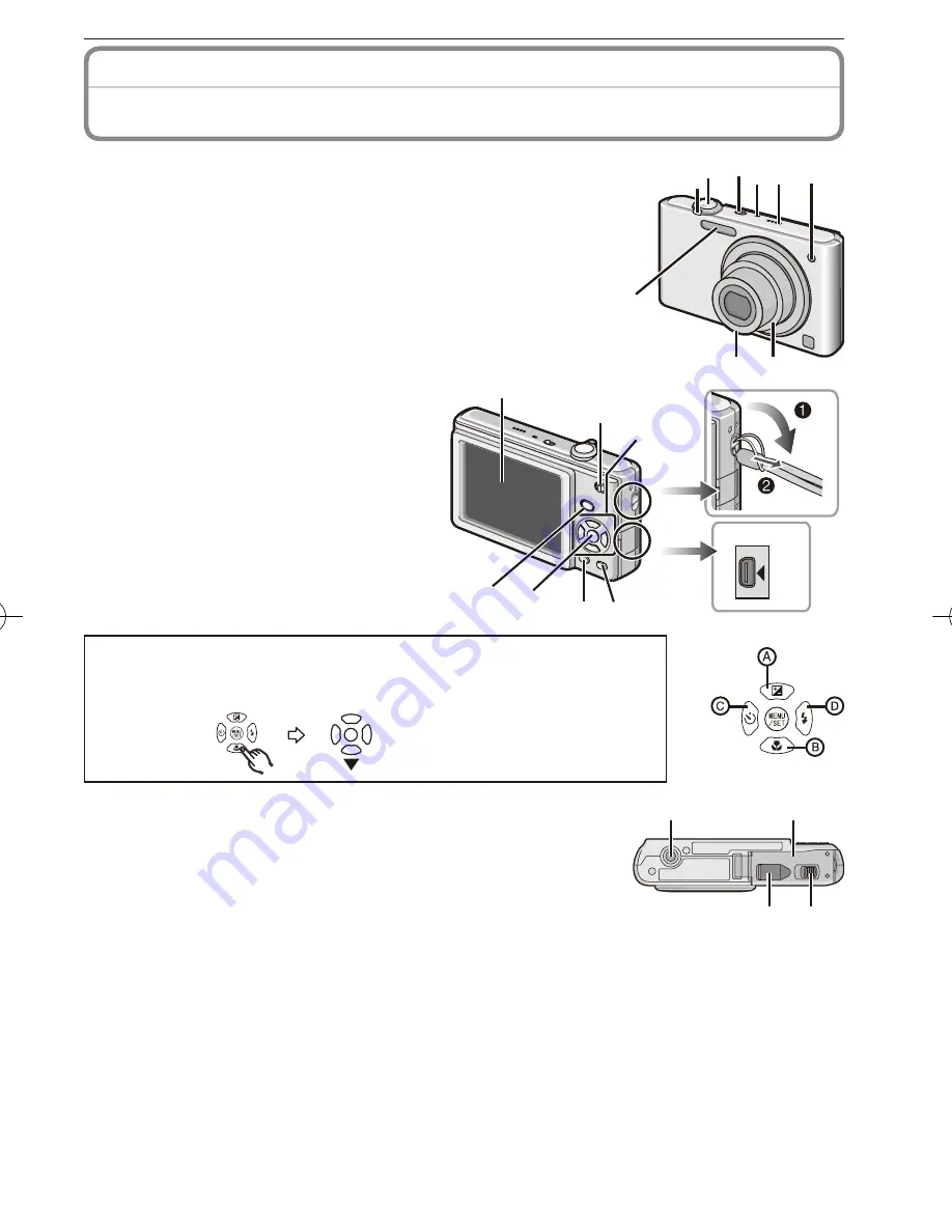 Panasonic DMC FS42K - Lumix Digital Camera Basic Operating Instructions Manual Download Page 9