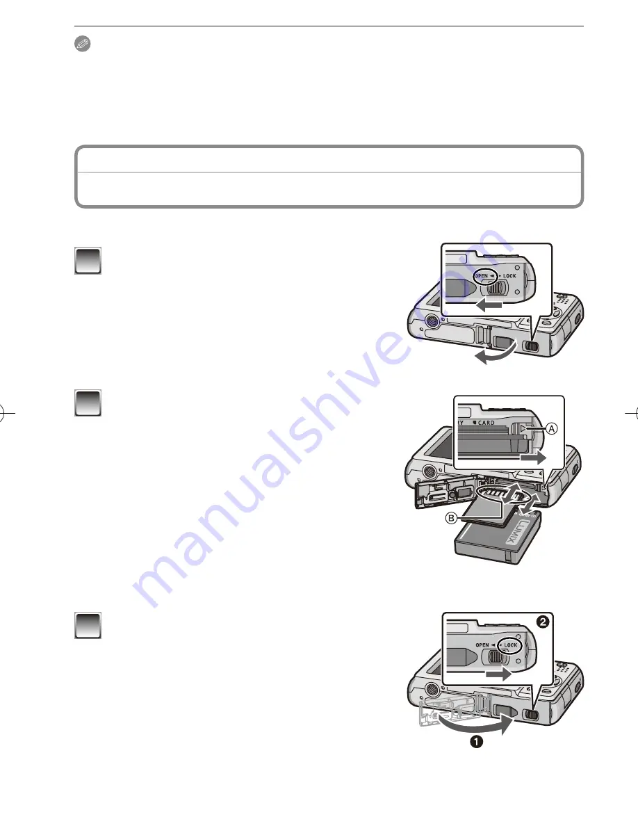 Panasonic DMC FS42K - Lumix Digital Camera Basic Operating Instructions Manual Download Page 12