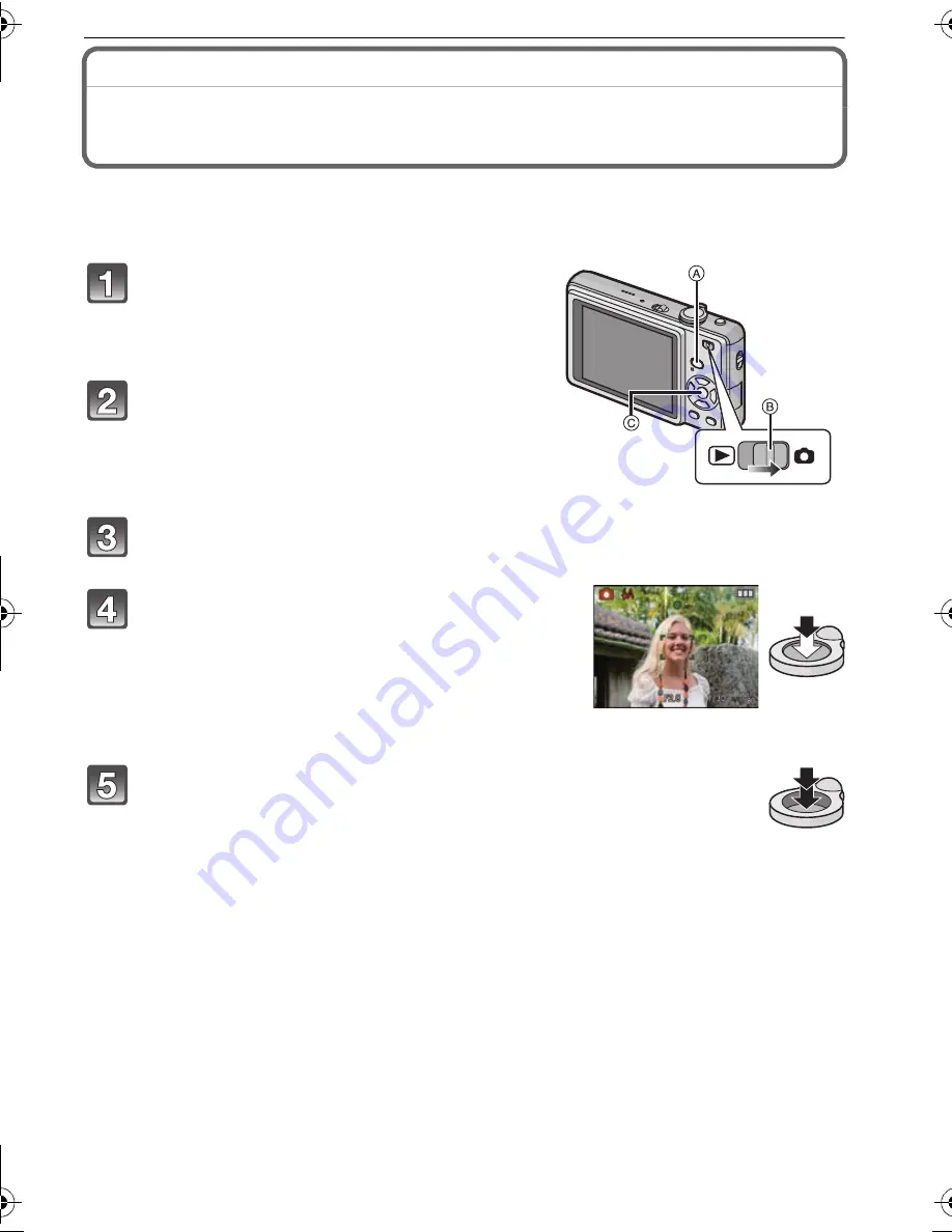 Panasonic DMC FS7A - Lumix Digital Camera Operating Instructions Manual Download Page 31