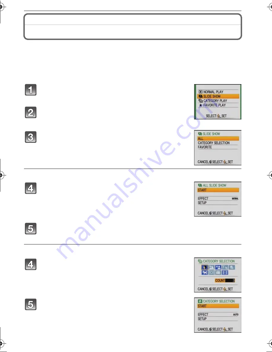 Panasonic DMC FS7A - Lumix Digital Camera Operating Instructions Manual Download Page 67