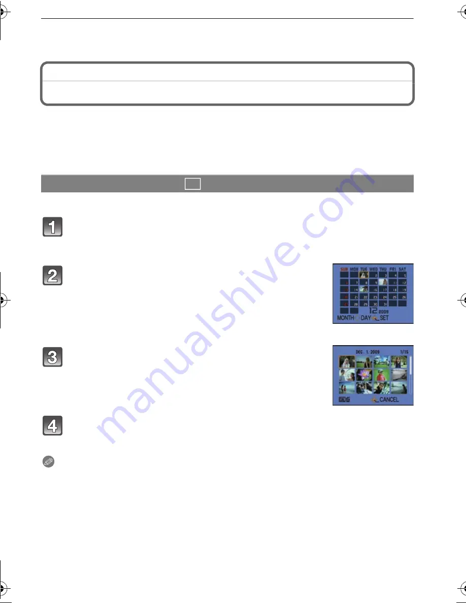 Panasonic DMC FS7A - Lumix Digital Camera Operating Instructions Manual Download Page 71