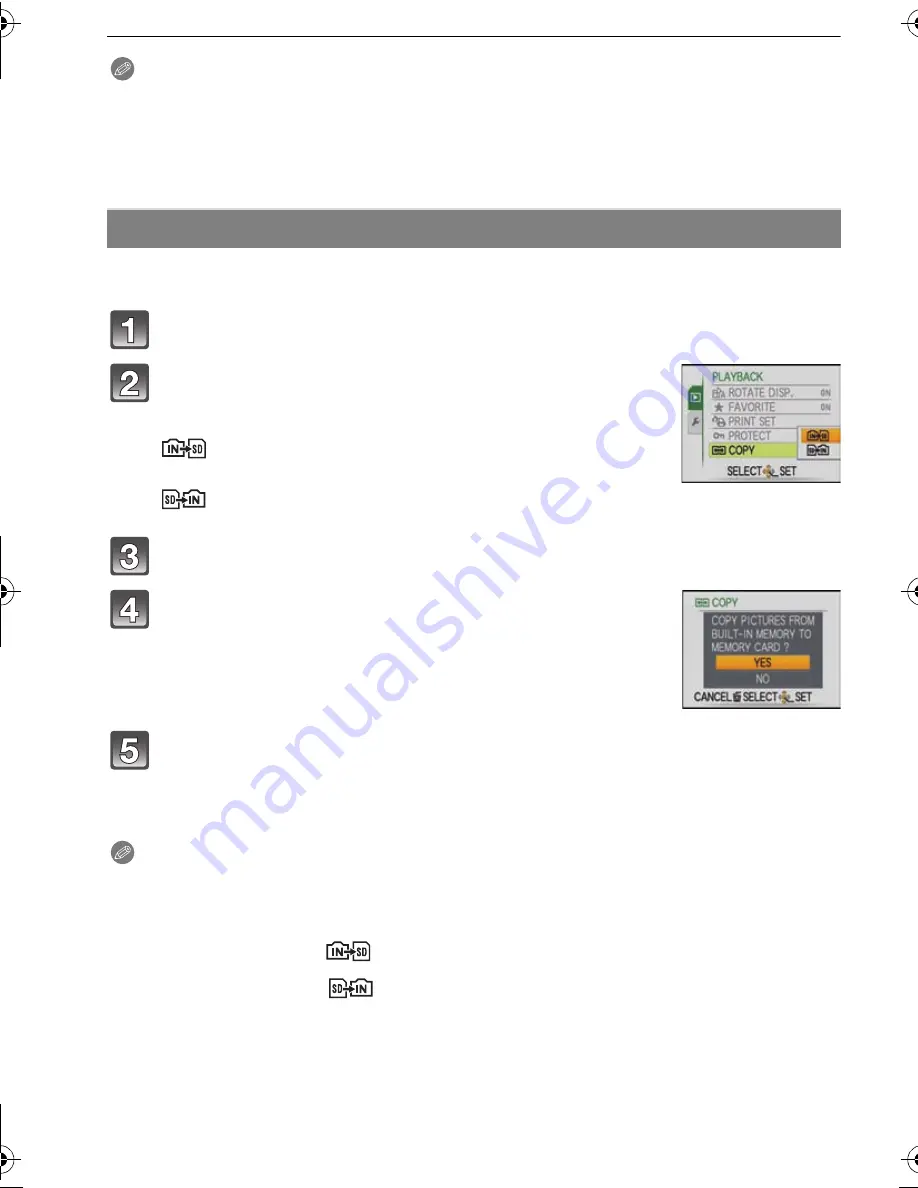 Panasonic DMC FS7A - Lumix Digital Camera Operating Instructions Manual Download Page 80