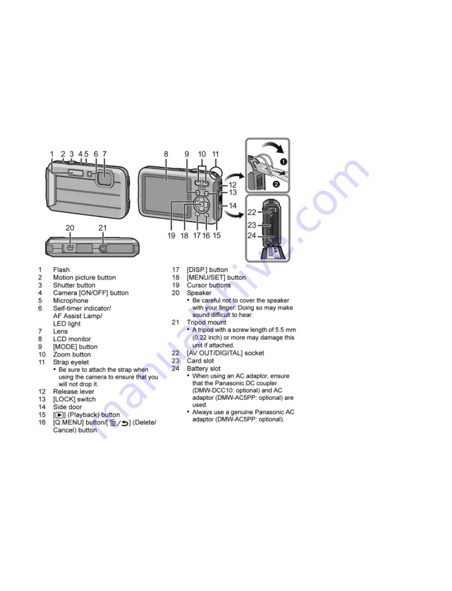 Panasonic DMC-FT25EB Service Manual Download Page 17