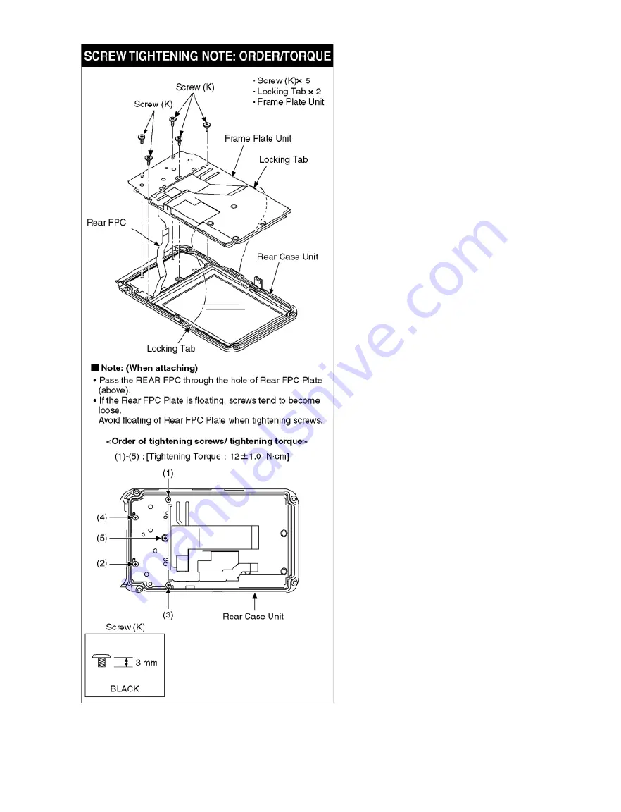 Panasonic DMC-FT25EB Service Manual Download Page 46